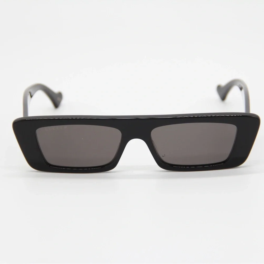 NEW GUCCI GG1331S 002 BLACK UNISEX RECTANGULAR SUNGLASSES GUCCI